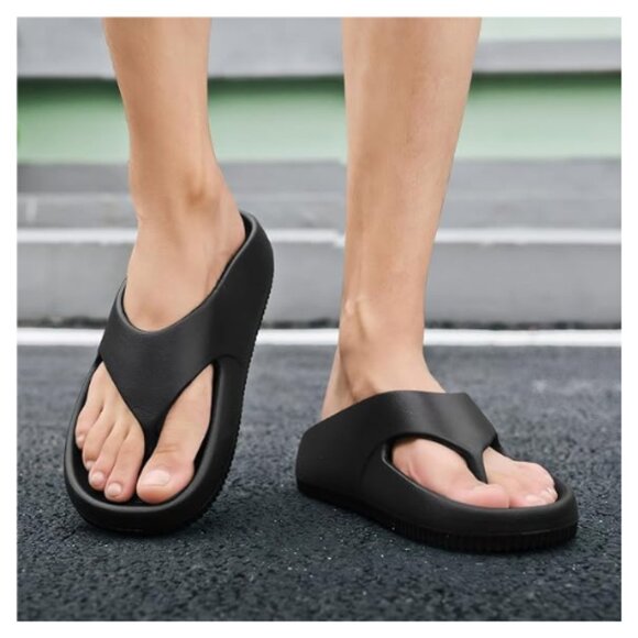 Unisex Sport Recovery Flip Flop Lightweight Thick Sole Cushion EVA Foam Size 43 - Picture 5 of 5